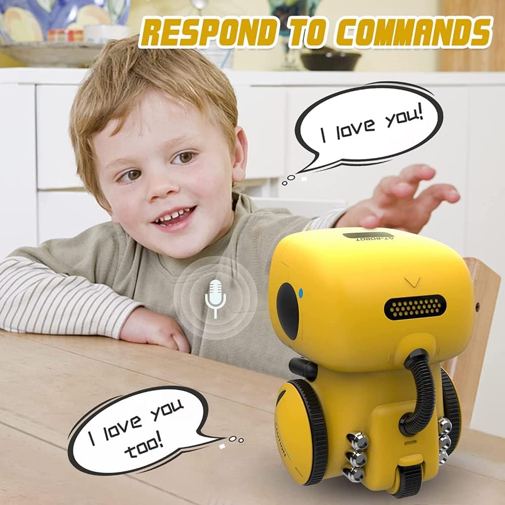 Smart Talking Robots Intelligent Partner and Teacher with Voice Control