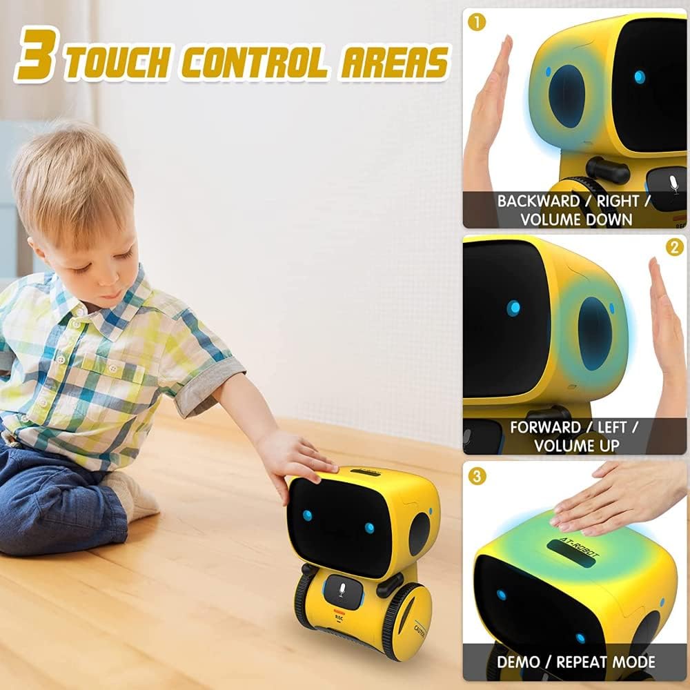 Smart Talking Robots Intelligent Partner and Teacher with Voice Control